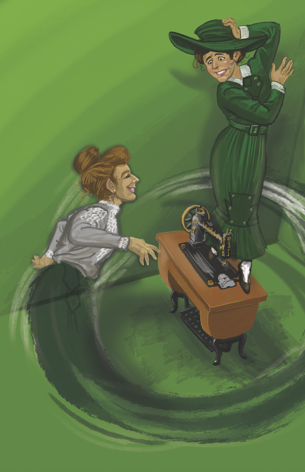 Illustrated Poster Art for The Christmas Carol Rag