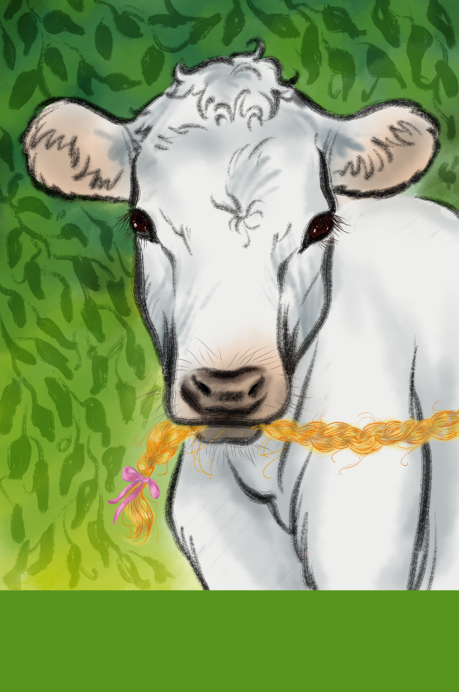 Digital illustration for poster art for Into the Woods